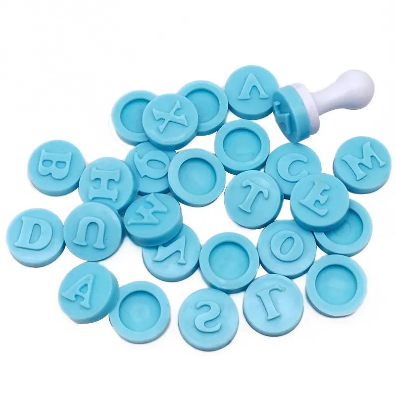 Set de sellos — Abecedario en mayúsculas