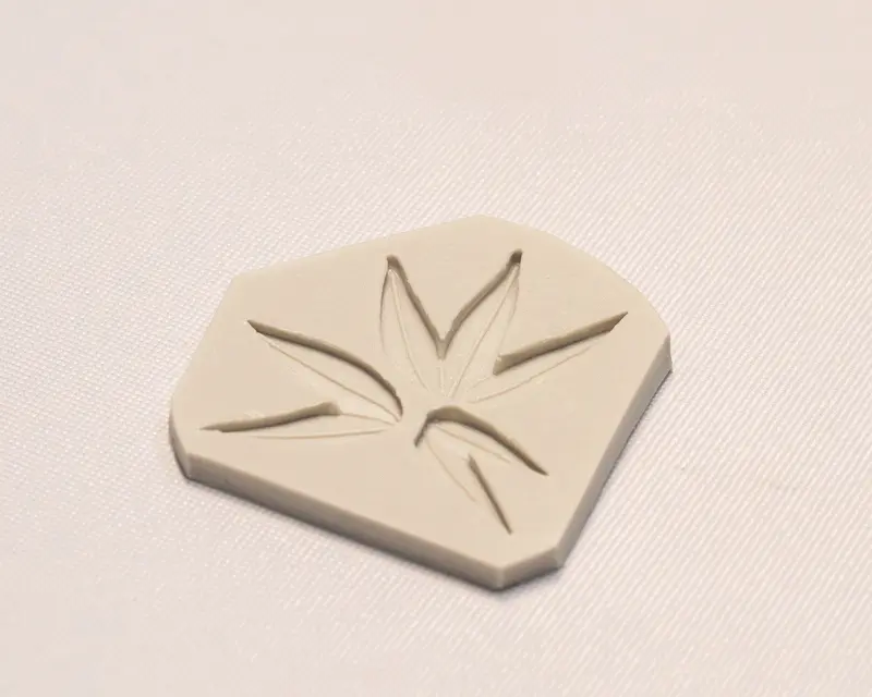 Molde de silicón de hojas — Bamboo