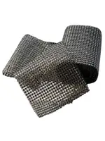 Cinta de strass de 4 filas — Plateado - Imagen 1