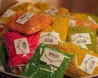 Grageas esféricas de 3mm — Naranja - Imagen 2