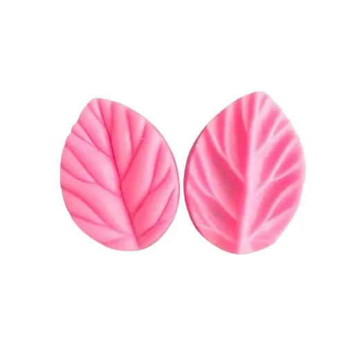 Molde de silicón de pétalos y hojas de flor — 05-52G