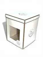 Caja alta de cartón para tortas