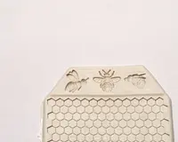 Molde de silicón de panal de abejas