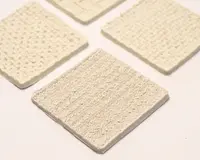 Molde de silicón de textura de tejidos
