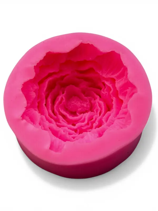 Molde de silicón de rosa