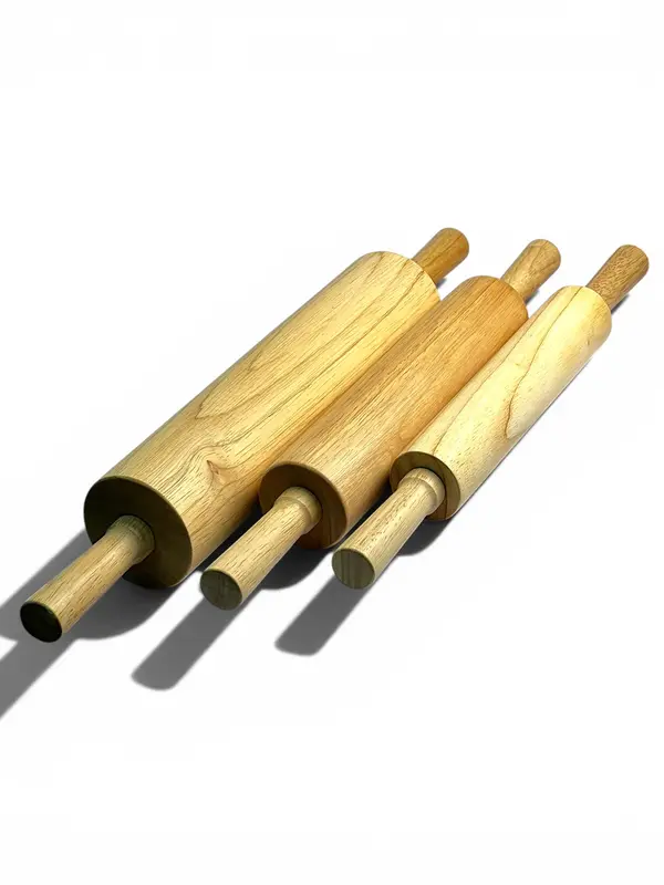 Rodillo de madera — 22cm