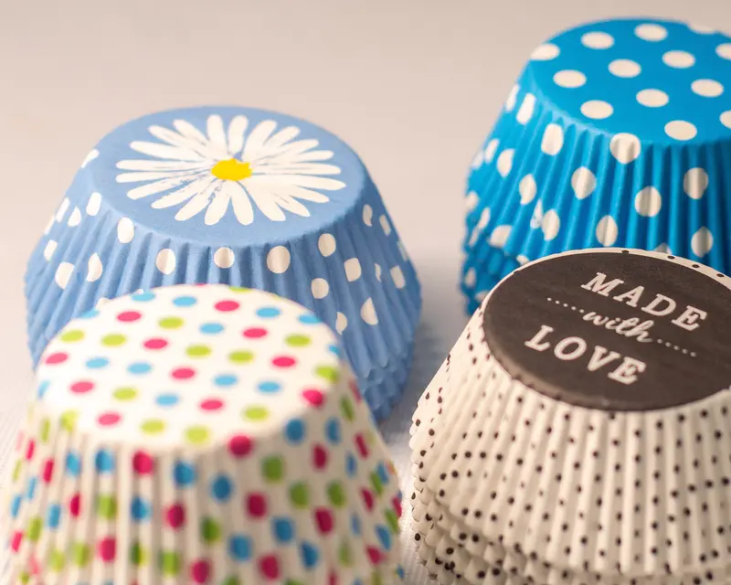Capacillos para cupcakes con diseño
