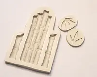 Molde de silicón de bamboo