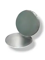Base plateada de 5mm de grosor con borde plateado