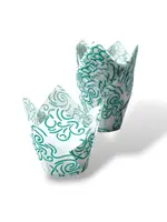 Papel decorativo de cupcakes con forma de tulipán — Estampado - Imagen 2
