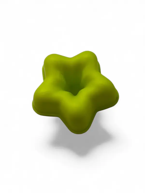 Molde de silicón para cupcake individual — Estrella