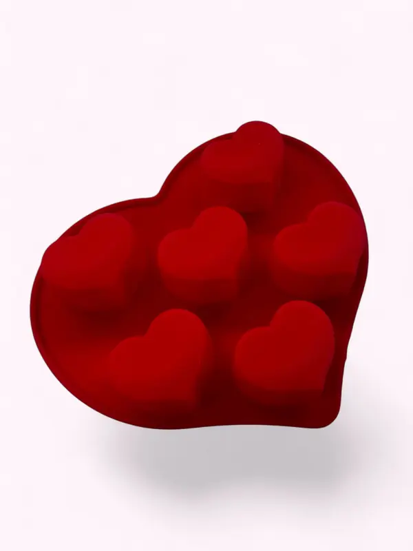 Molde de silicón de corazones — 6