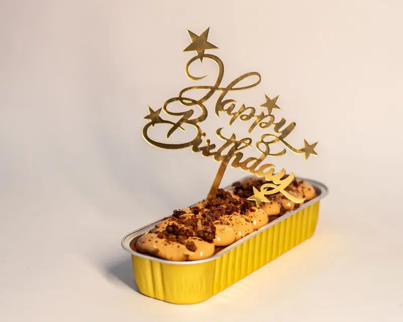 Topper de Happy Birthday — Grande