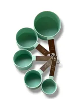Tazas de medir de plástico con mango de acero inoxidable - Imagen 2