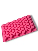 Molde de silicón de corazones miniatura