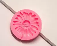 Molde de silicón de girasol — Grande - Imagen 2