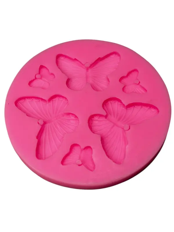 Molde de silicón de mariposas