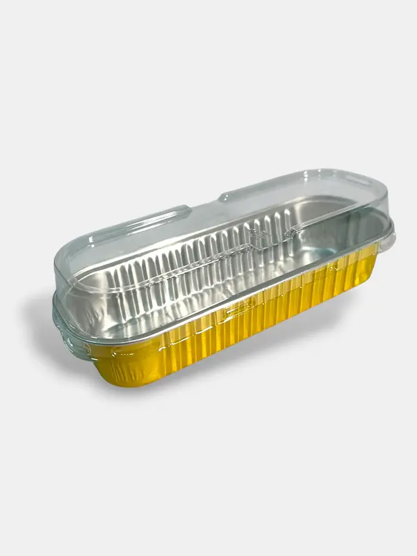 Envase de aluminio para postres