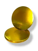 Base dorada de 5mm de grosor con borde dorado