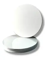 Base blanca de 5mm de grosor con borde blanco
