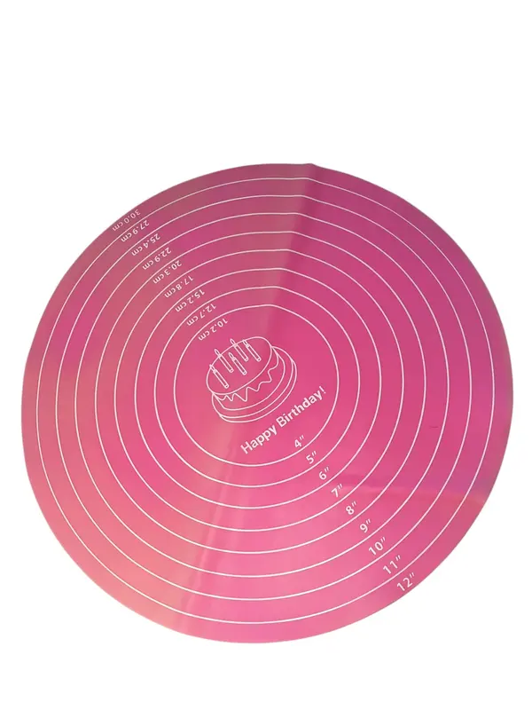 Mat de silicón circular