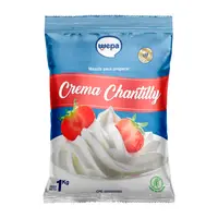 Crema chantilly en polvo