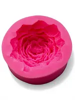 Molde de silicón de rosa