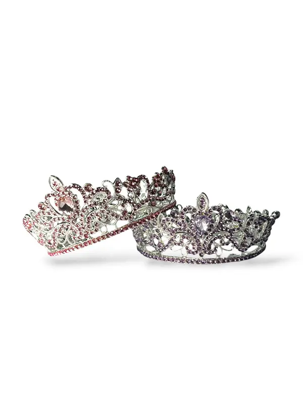 Coronas decorativas pequeñas — Morado