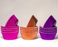 Capacillos metalizados para cupcakes