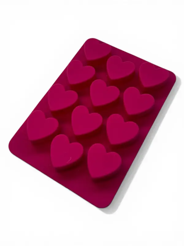 Molde de silicón de corazones — 15