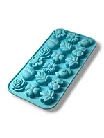 Molde de silicón de flores miniatura