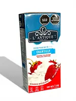 Crema para batir tipo chantilly