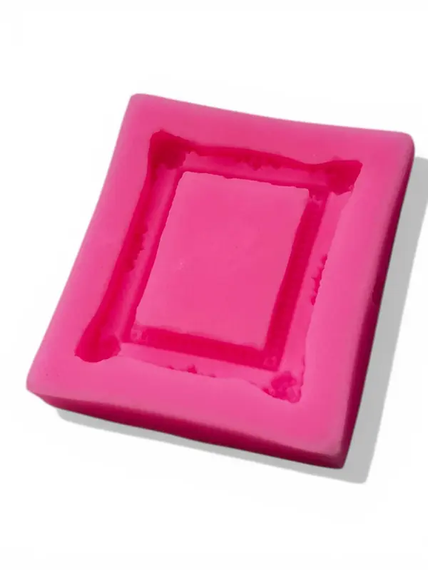 Molde de silicón de marco para cuadro