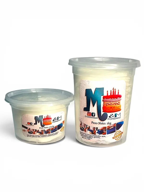 Fondant 1kg — Blanco