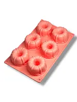 Molde de silicón de bundt cake
