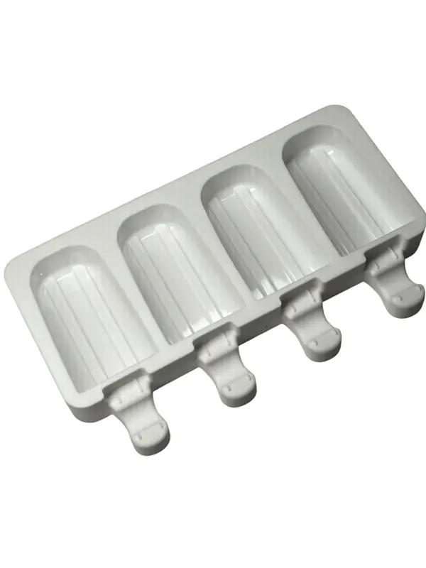 Molde de silicón de paletas de helado — Líneas verticales