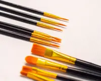 Set de 10 pinceles — Negro - Imagen 2
