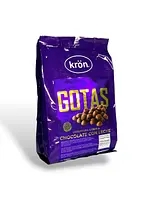 Cobertura de chocolate con leche en gotas