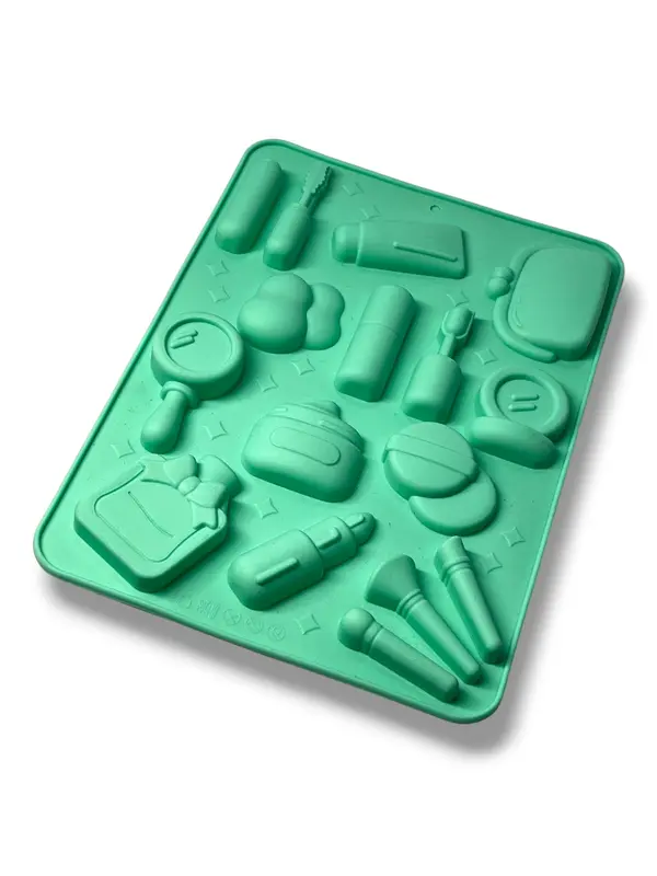 Molde de silicón de maquillaje