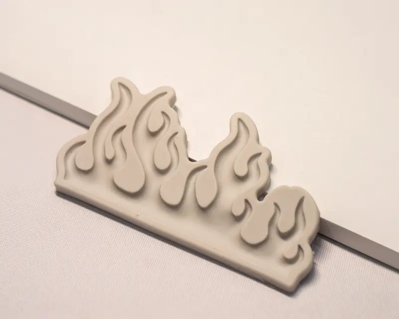 Molde de silicón de fuego — Extendido