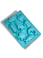 Molde de silicón de animales marinos